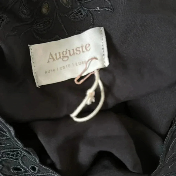 August the Label | Primrose Embroidered Cami | Black | size XL/US 10 - Picture 7 of 7